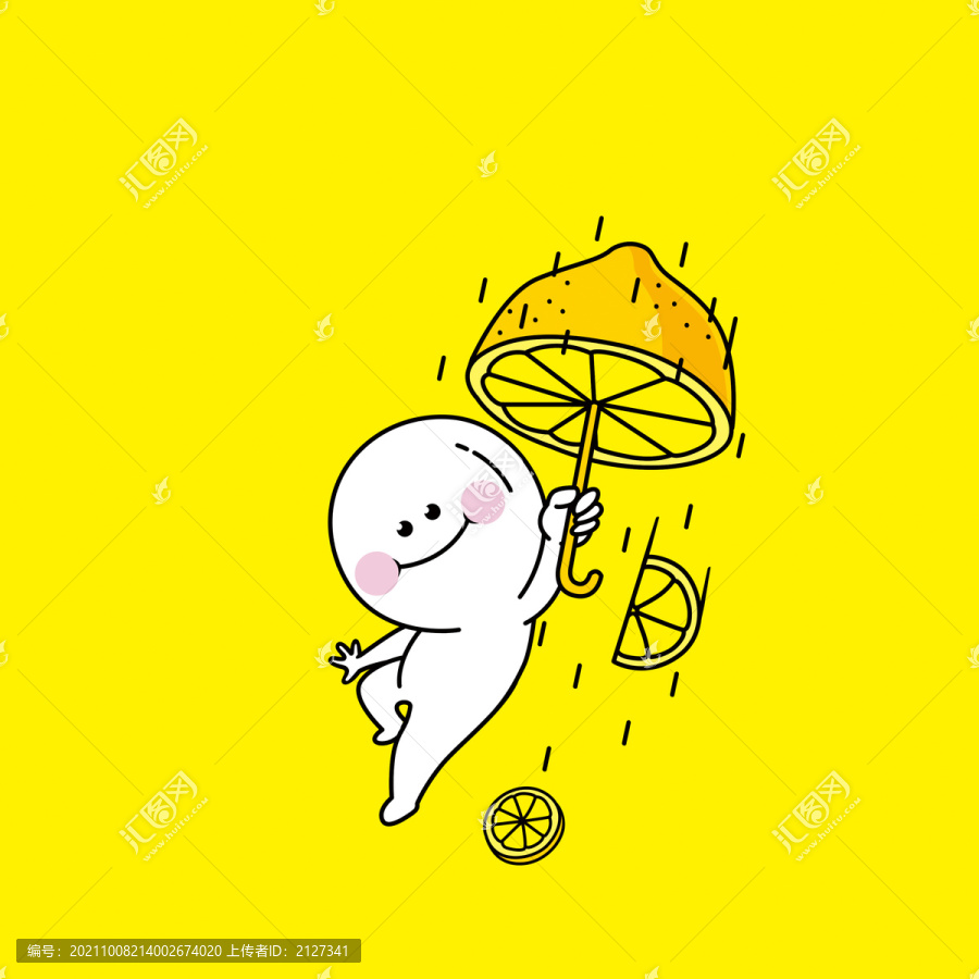 檸檬插畫