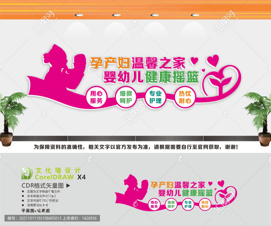 婦幼保健文化墻
