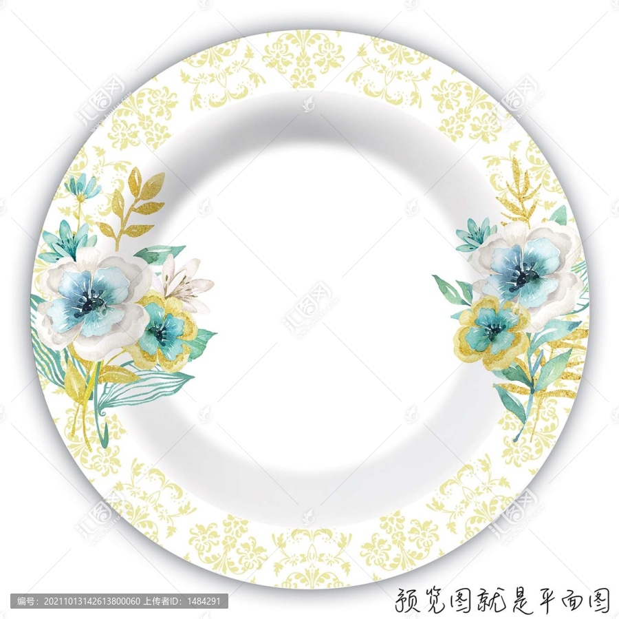 餐具花面