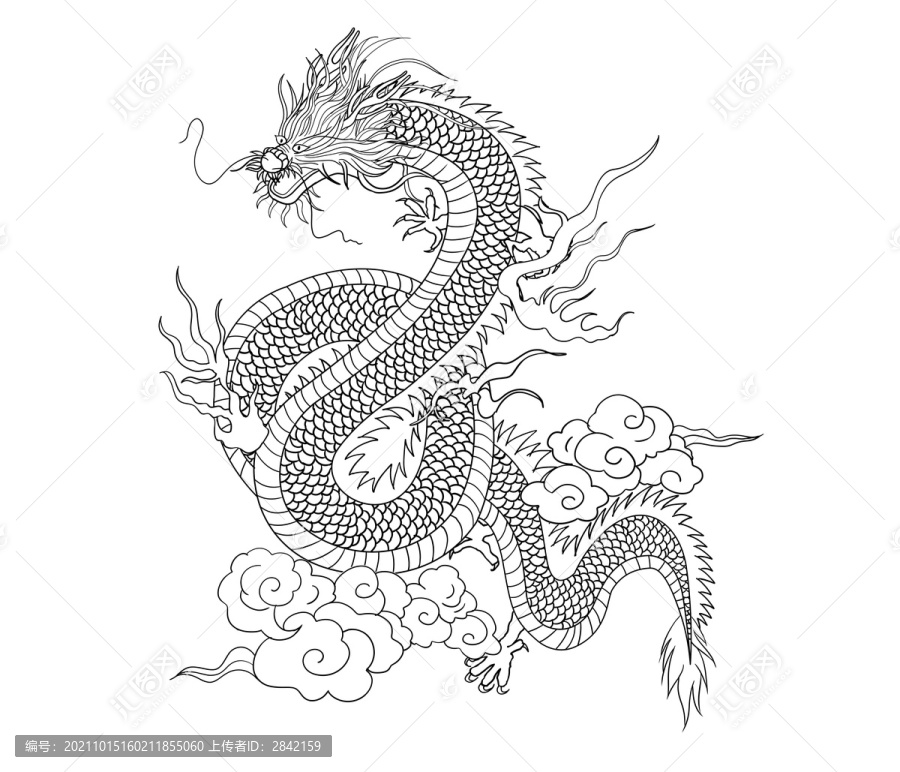 手繪龍