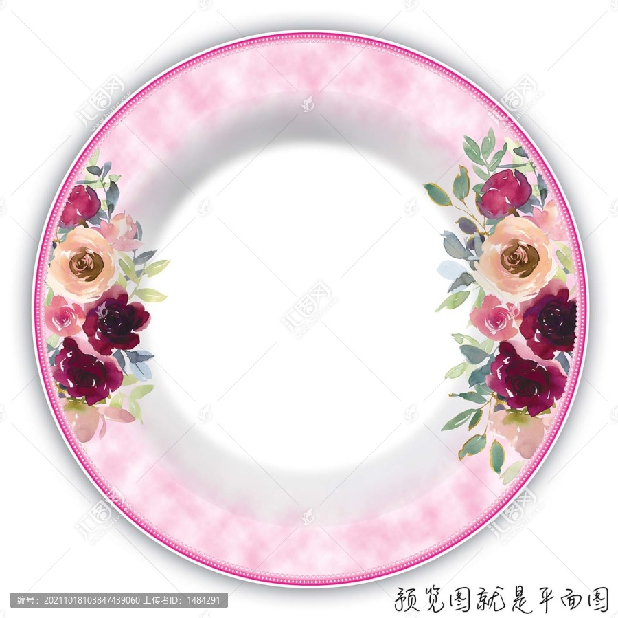 餐具花面