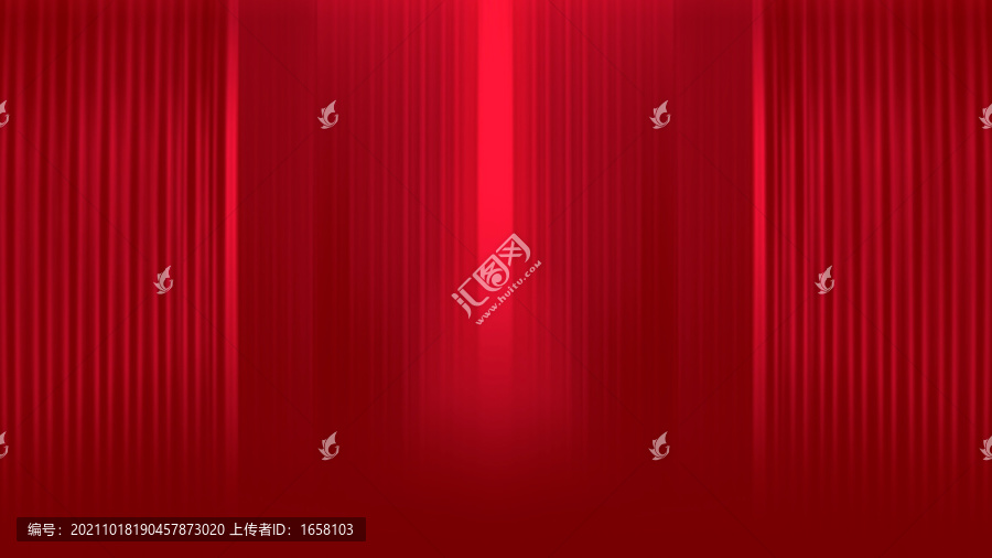 紅色會議背景