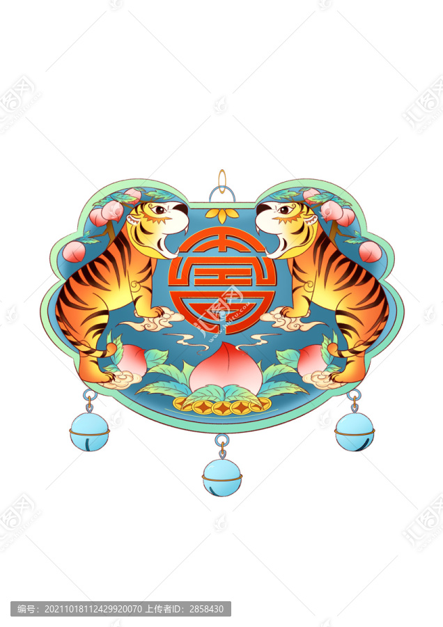 中國(guó)風(fēng)老虎素材