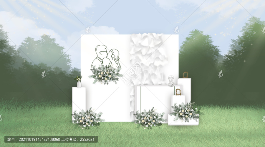 婚禮背景