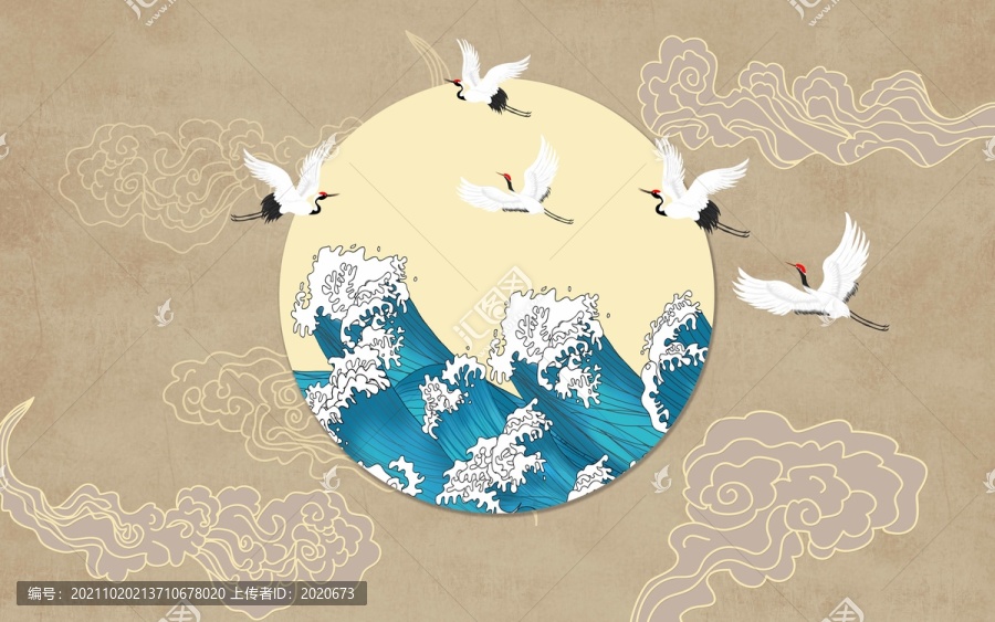 瑞鶴圖