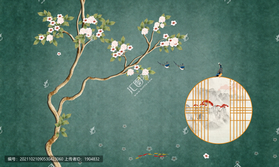 新中式花鳥