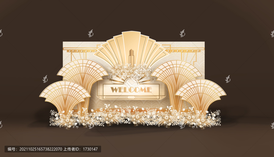 蓋茨比風格婚禮效果圖