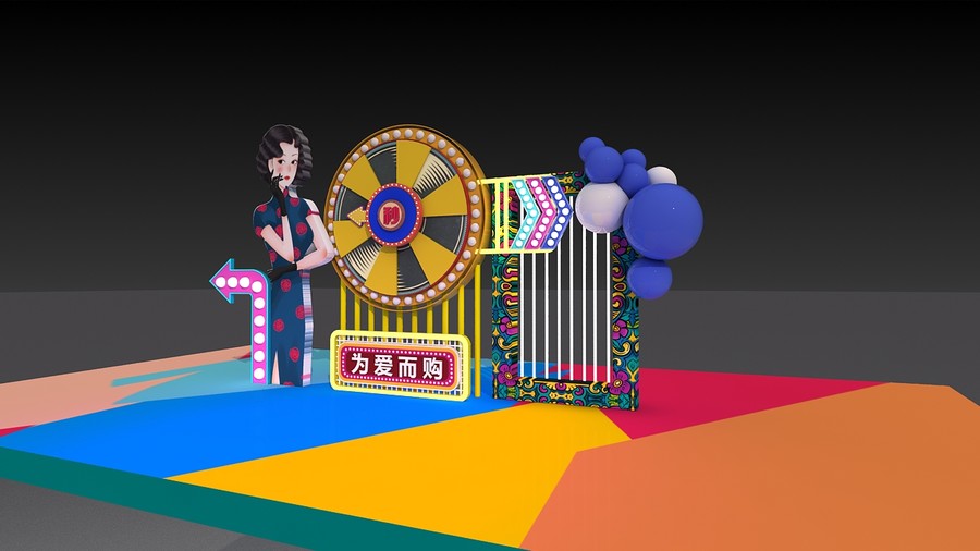 民國風(fēng)照片墻美陳