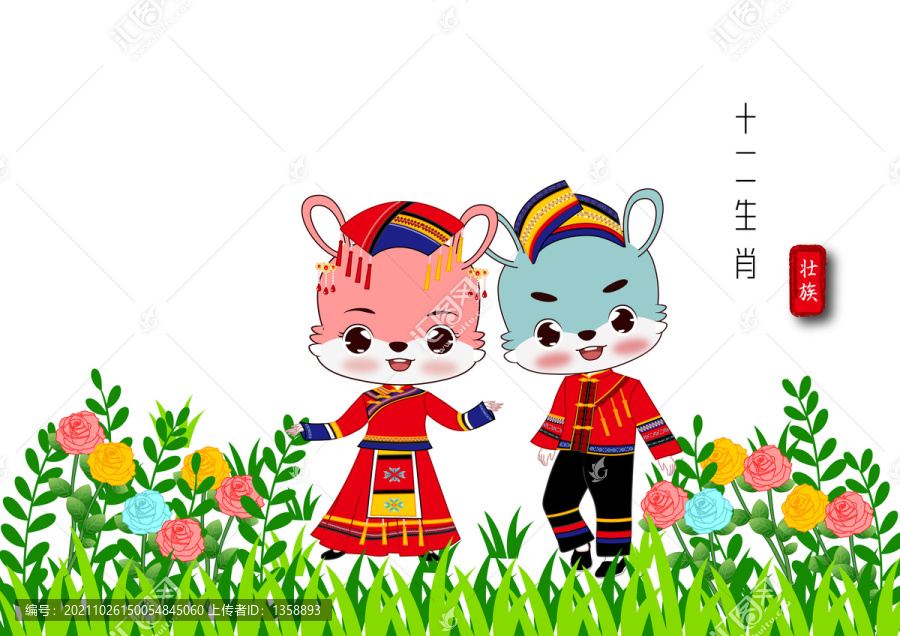 十二生肖壯族