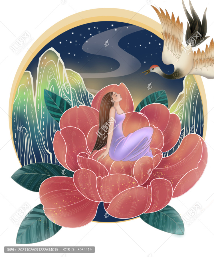十二花神之牡丹