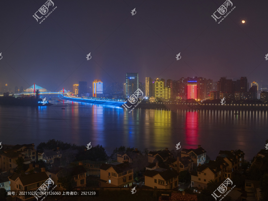 宜昌江景夜色