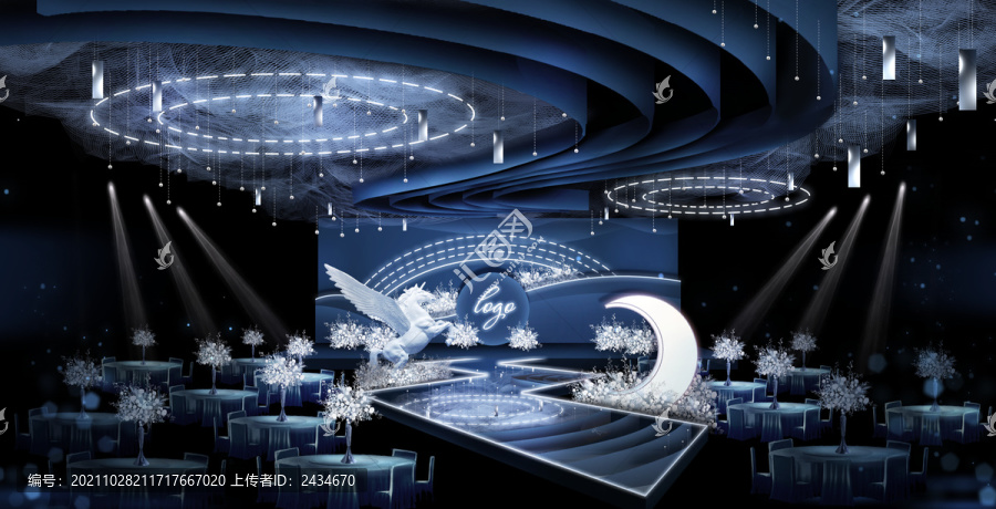 星空主題婚禮
