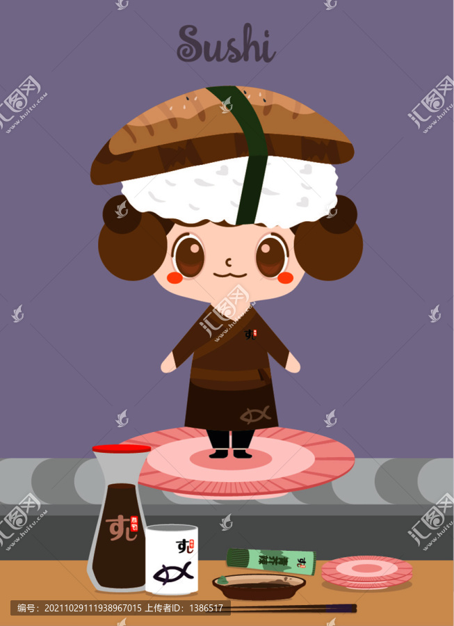 壽司系列精靈寶寶之鰻魚壽司