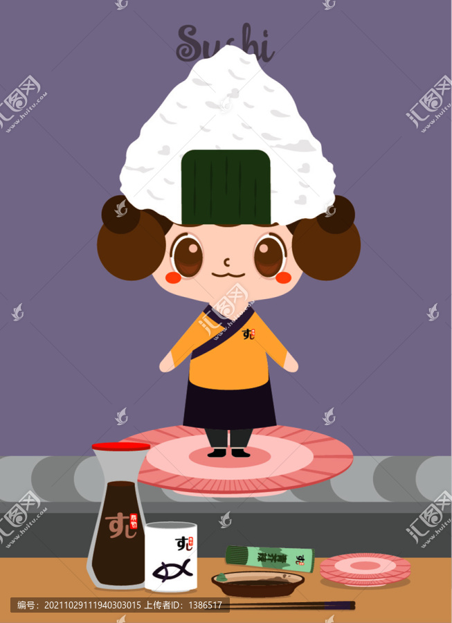 壽司系列精靈寶寶之三角飯團(tuán)