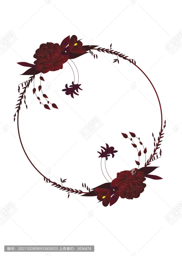紅色花環(huán)