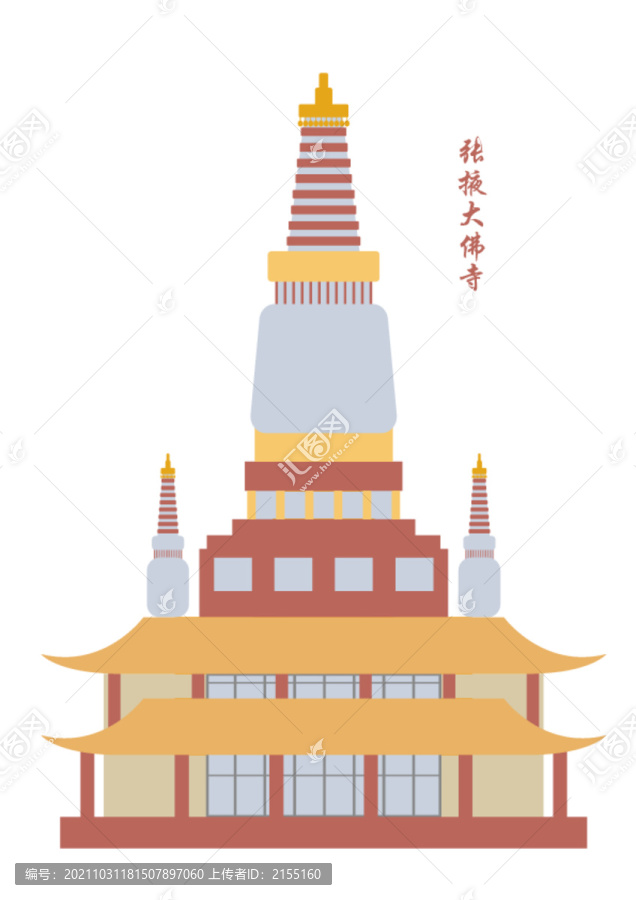 張掖大佛寺