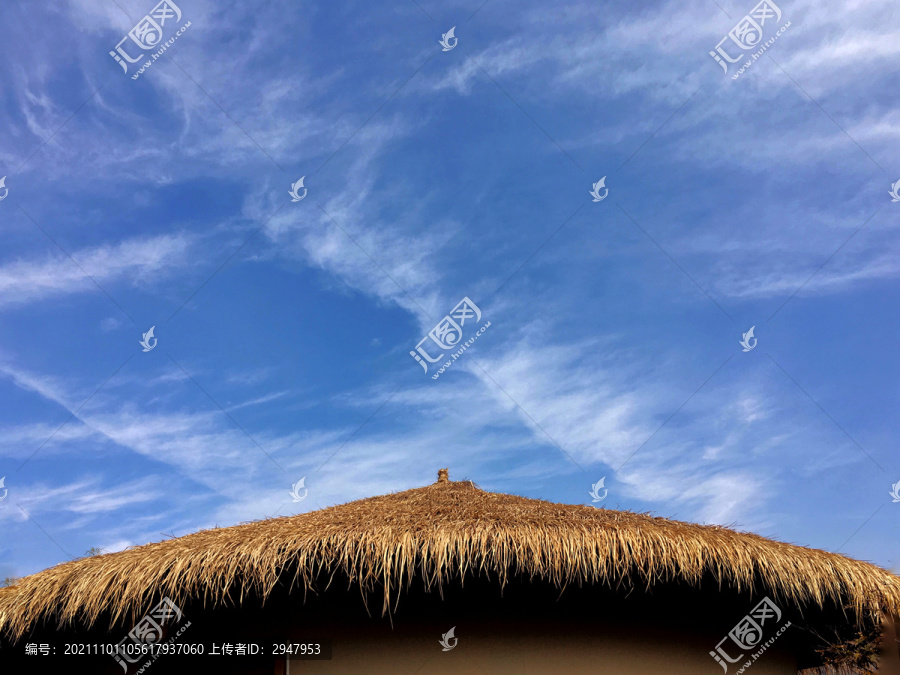 茅草屋顶