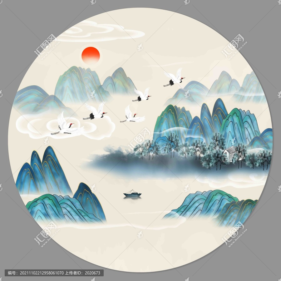 古風(fēng)山水畫(huà)