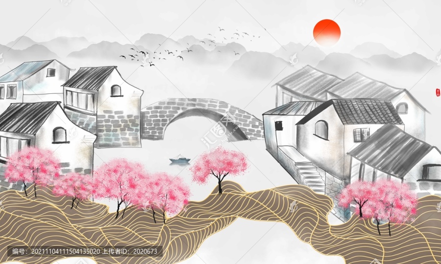 水墨江南