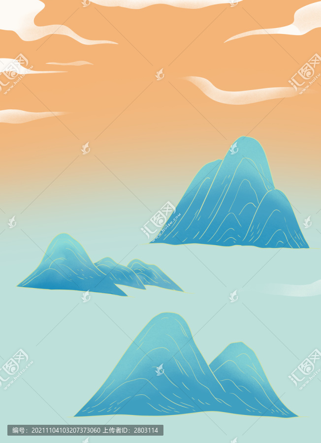 國(guó)潮山