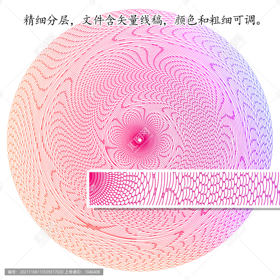 防偽底紋