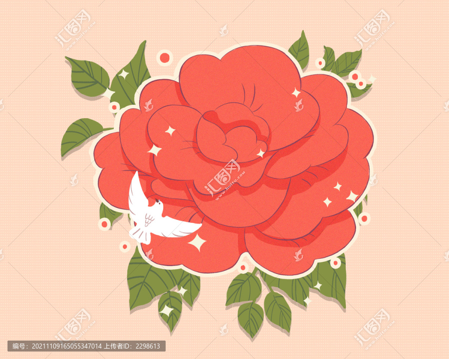 玫瑰鮮花素材