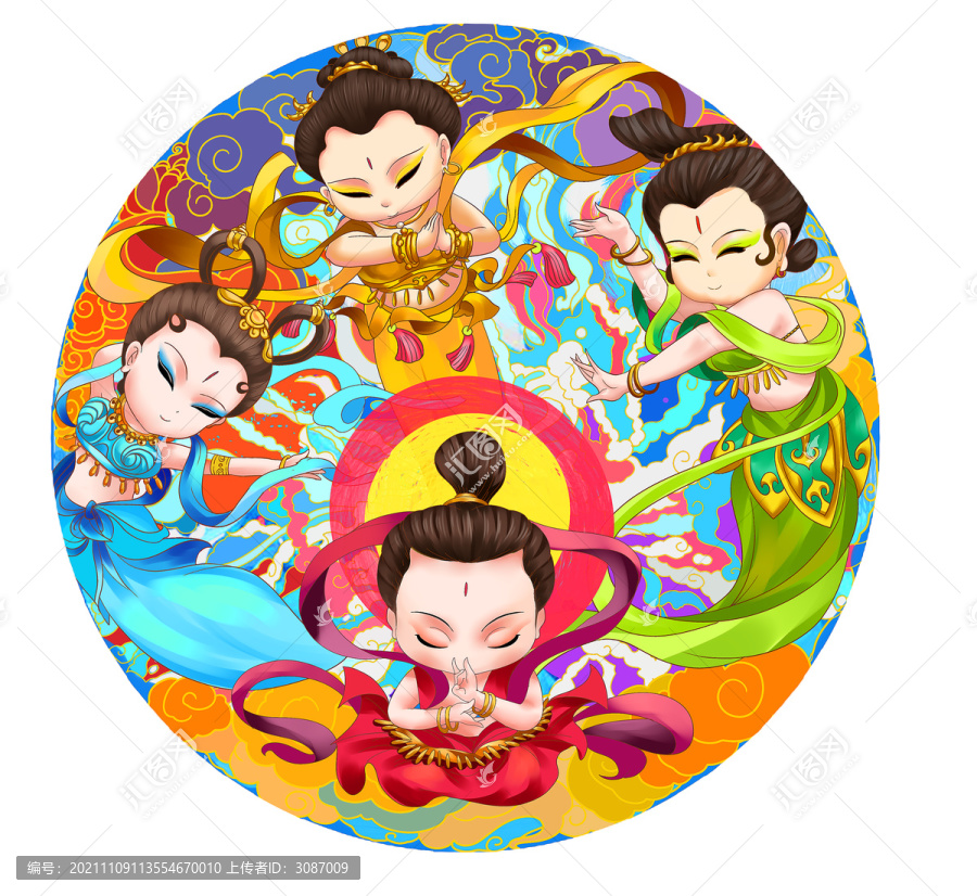 Q版飛天