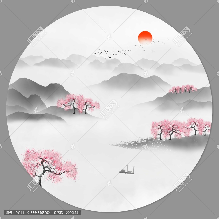 意境山水畫
