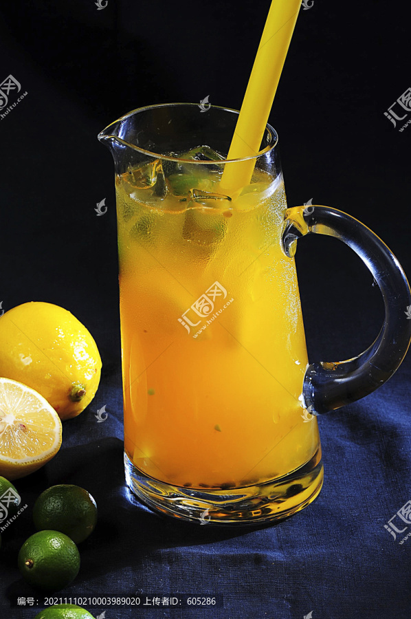 百香果檸檬綠茶