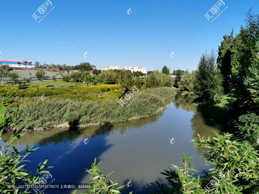 河道景观绿化景观