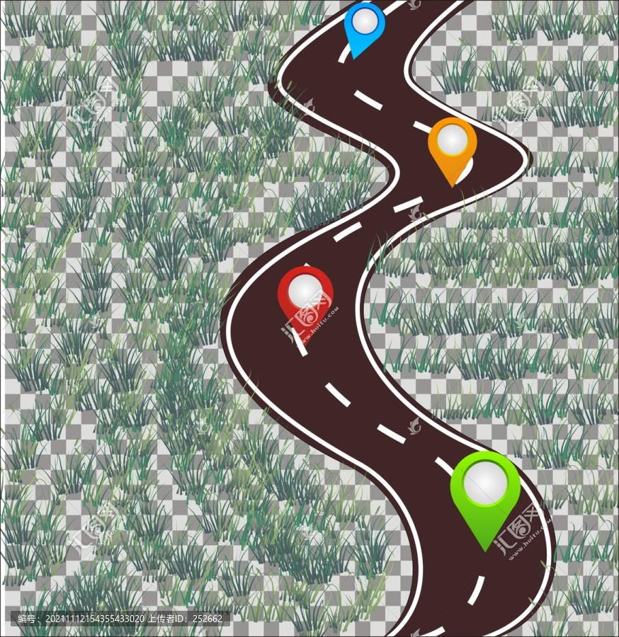 路況指示標注牌插圖