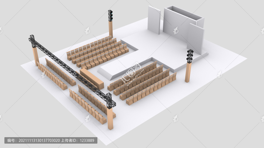 商场路演活动模型