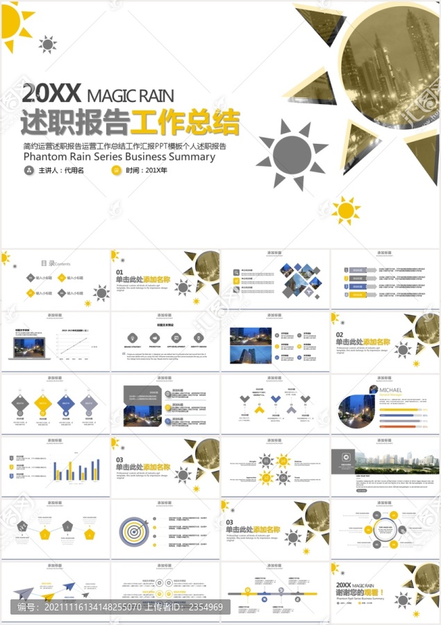 述职报告工作总结工作汇报PPT