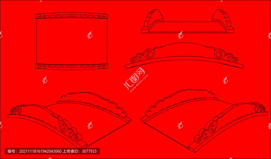 庭院园林小品小桥