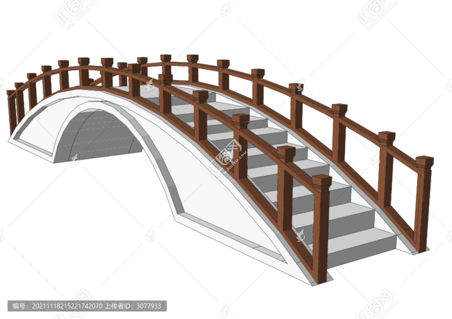 城市公園石拱橋