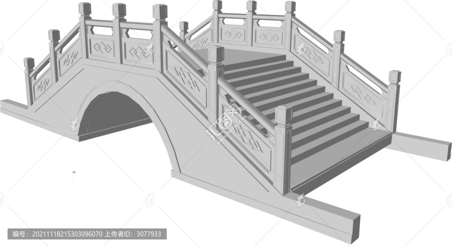 江南古鎮(zhèn)石拱橋