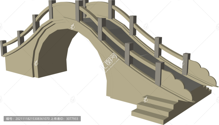 古镇石拱桥
