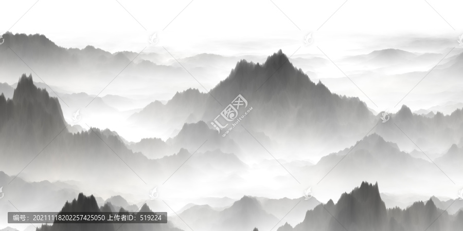 水墨山水畫