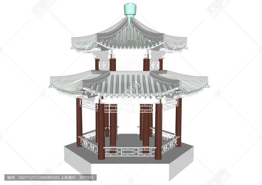 江南私家園林亭子