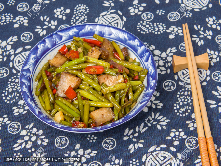 蒜苗炒臘肉