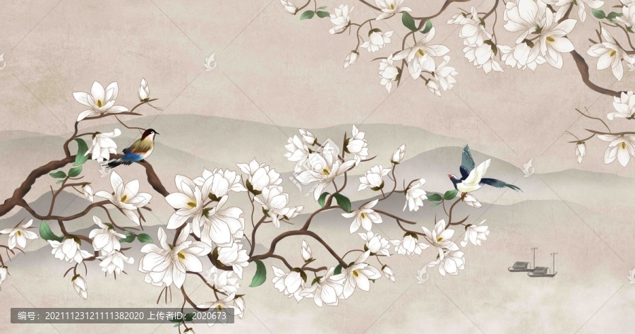 工筆花鳥
