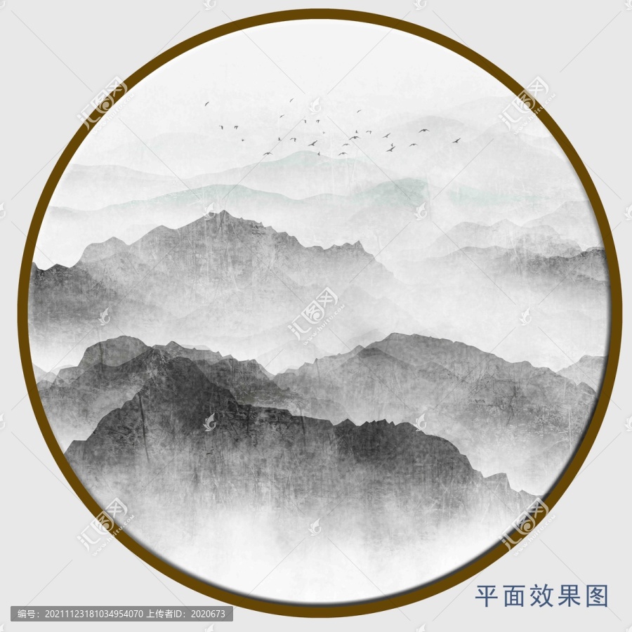 中式水墨畫(huà)