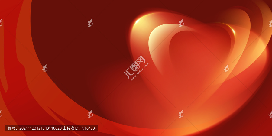 心形背景素材