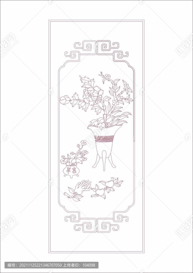 花紋雕刻