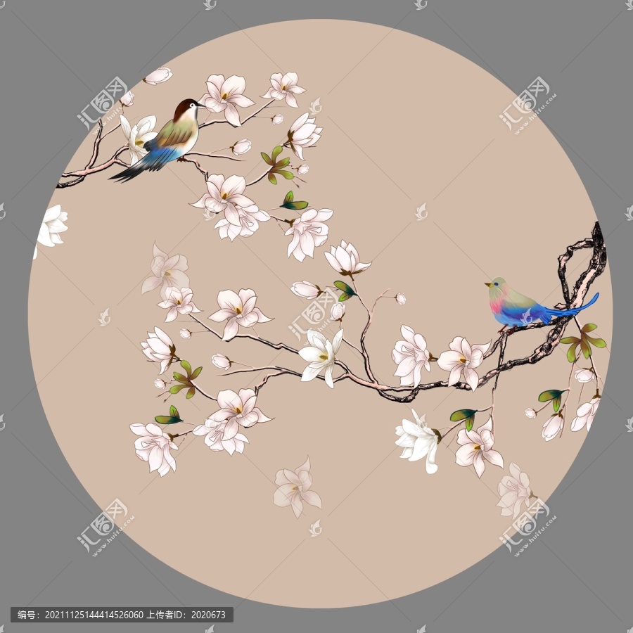 新中式花鳥(niǎo)
