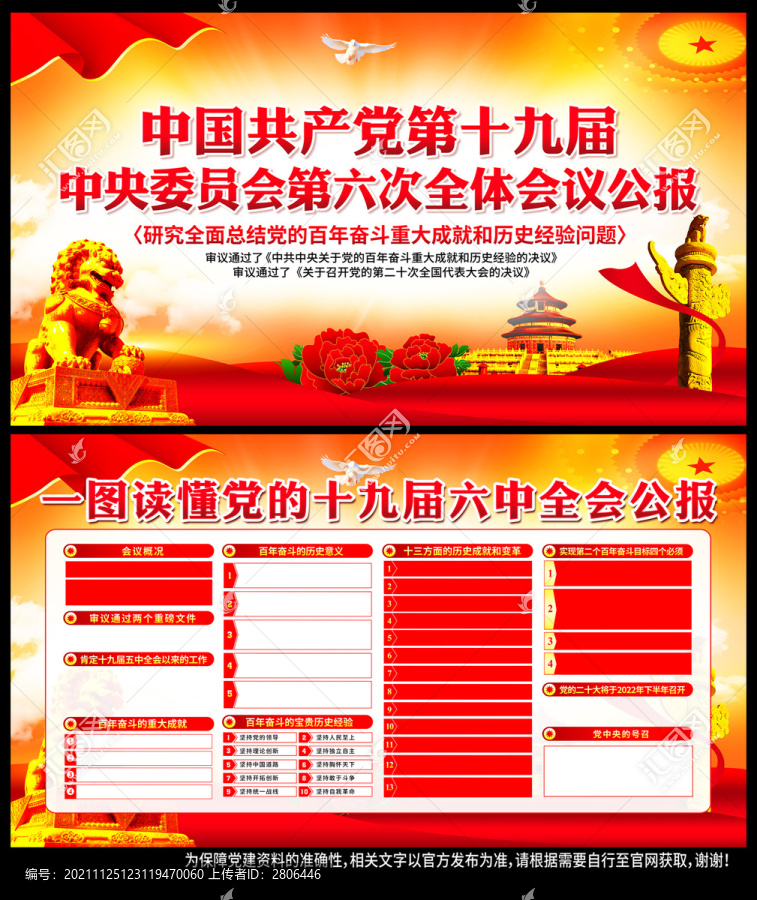 十九屆六中全會