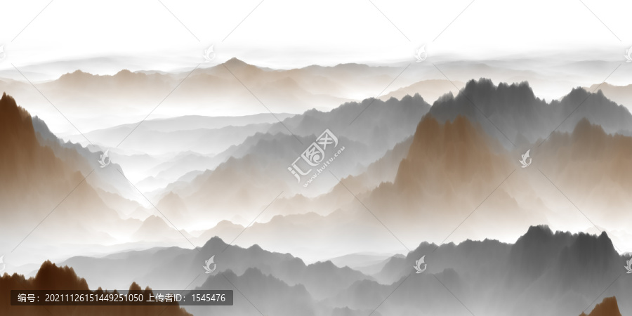 水墨山水畫