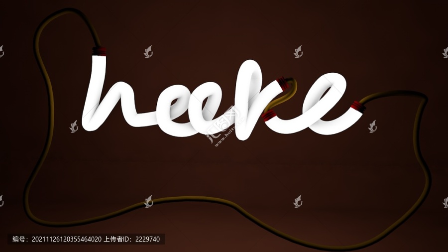 C4D字體