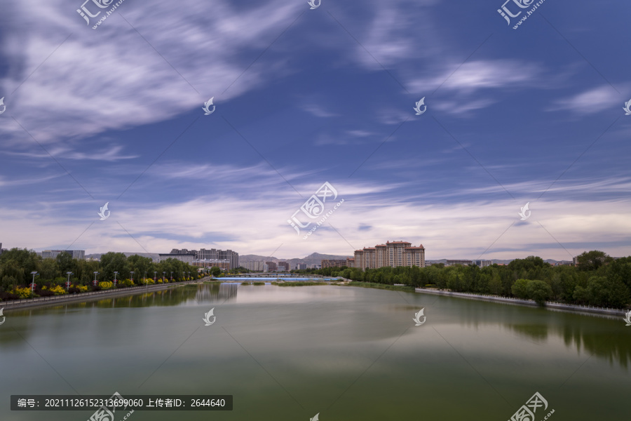 呼和浩特东河景观带