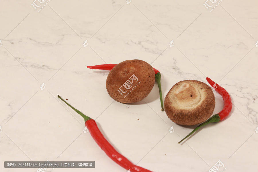 香菇油菜小米椒